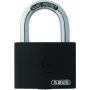 ABUS myLock T65AL/40 Schwarz Vorhängeschloss 40 mm Aluminiumkörper gehärteter Stahlbügel 802867