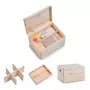 Zeller 13327 Allzweckkisten-Set mit Deckel, 3-tlg., Nadelholz