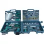 Brüder Mannesmann 176-teiliges Aluminium-Werkzeugkoffer-Set mit Chrome-Vanadium-Werkzeugen 29086