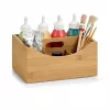 Zeller Aufbewahrungsbox Natur 25 x 18 x 12 cm Bambus 13336
