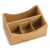 Zeller Aufbewahrungsbox Natur 25 x 18 x 12 cm Bambus 13336
