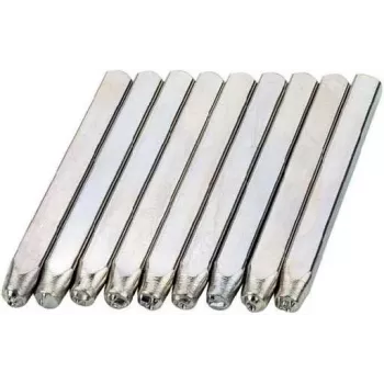 Brüder Mannesmann 9-teiliges Zahlenstempel-Set 3 mm (243-Z-3MM)