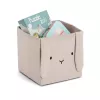 Zeller Rabbit Aufbewahrungsbox Beige 28 x 28 x 28 cm (14492)
