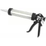 Brüder Mannesmann 482-100 Manuelle Kartuschenpresse für 310 ml Kartuschen, Skelettrahmen, Rot/Schwarz