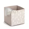 Zeller Pampasgras Aufbewahrungsbox Beige 32 x 32 x 32 cm 14538