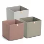 Zeller Aufbewahrungsbox Grau 32 x 32 x 32 cm (14539)