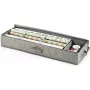 Zeller Geschenkpapier-Organizer Grau/Weiß 90 x 30 x 12 cm (14665)