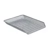 ZELLER MESHLINE 3-stufige A4 Aluminium Briefablage, Silber 17701