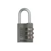 ABUS 466229 Massives Messing-Vorhangschloss mit gehärtetem Stahlbügel, 30 mm, gleichschließend? Nein, ungleichschließend, 2 Schlüssel