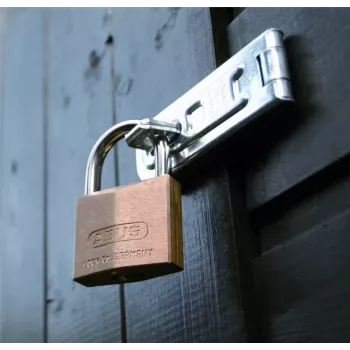 ABUS 85/60 Messing-Vorhangschloss 60 mm mit 2 Schlüsseln 806322