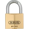 ABUS 85/60 Messing-Vorhangschloss 60 mm mit 2 Schlüsseln 806322