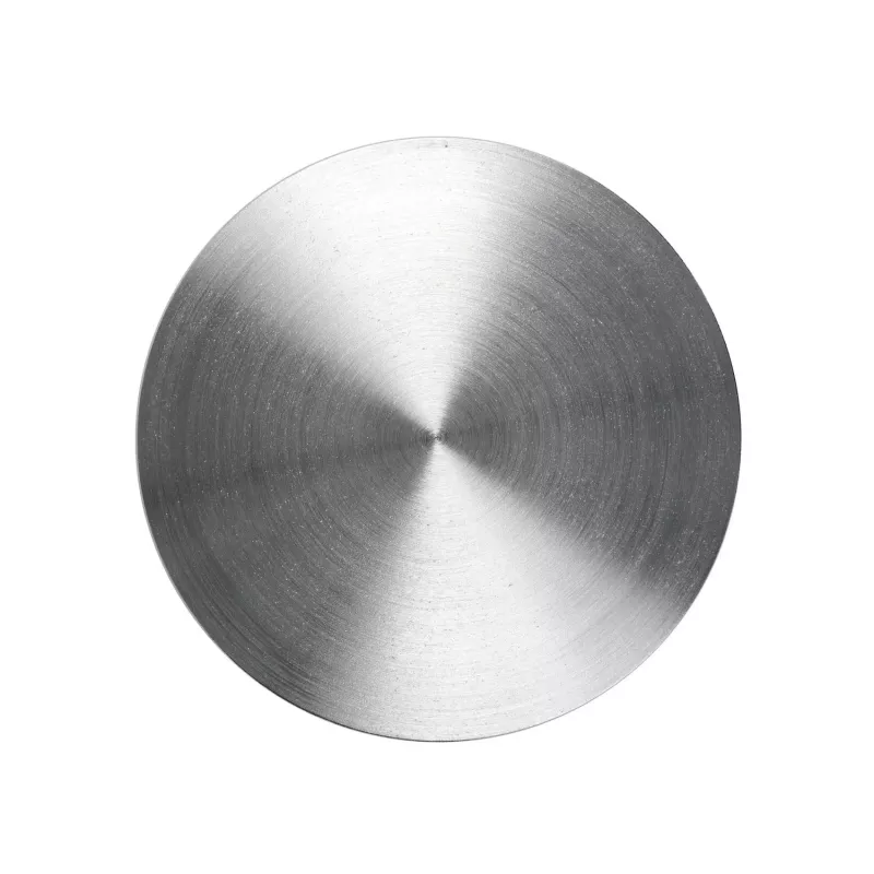 Zeller Present Edelstahl Untersetzer-Set, Silber, 7 Teile, 10 cm 27239