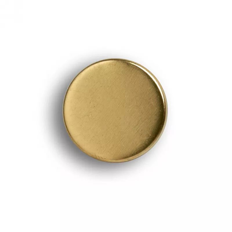 Zeller 4 goldfarbene Scheibenmagnete 23 x 9 mm (11234)