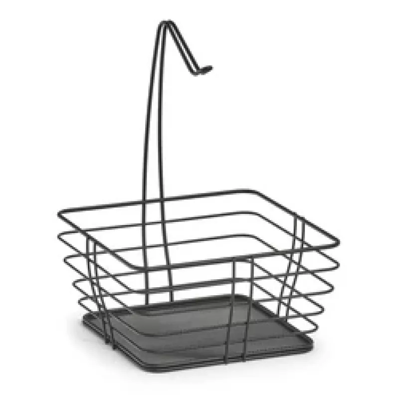 Zeller Obstkorb Schwarz 36 x 26 cm (27420)
