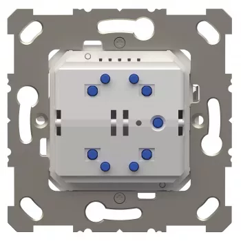 Theben KNX RF Taster mit 1-Kanal-Schaltaktor, 2/4-Funktion, Weiß 4941655