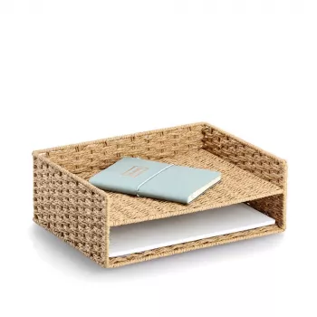 Zeller Briefablage Papiergeflecht Natur 15214