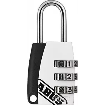 ABUS 155/20 Massives Messingvorhängeschloss mit gehärtetem Stahlbügel, 20 mm Gehäuse, gleichschließend 308888