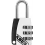 ABUS 155/20 Massives Messingvorhängeschloss mit gehärtetem Stahlbügel, 20 mm Gehäuse, gleichschließend 308888