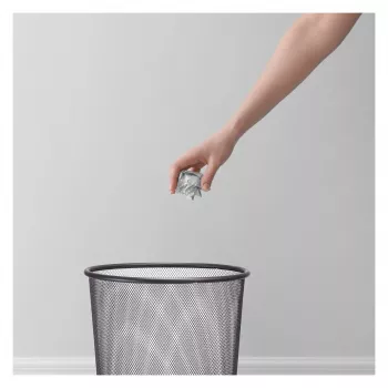 Zeller Meshline Abfalleimer 17,5 l Anthrazit (17741)