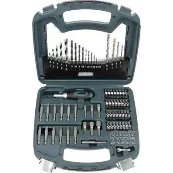 Brüder Mannesmann 75-teiliges Bohr- und Schraubendreher-Bit-Set M54375