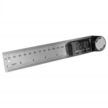 Brüder Mannesmann M81220 Digitaler Winkelmesser 200 x 200 mm 360°