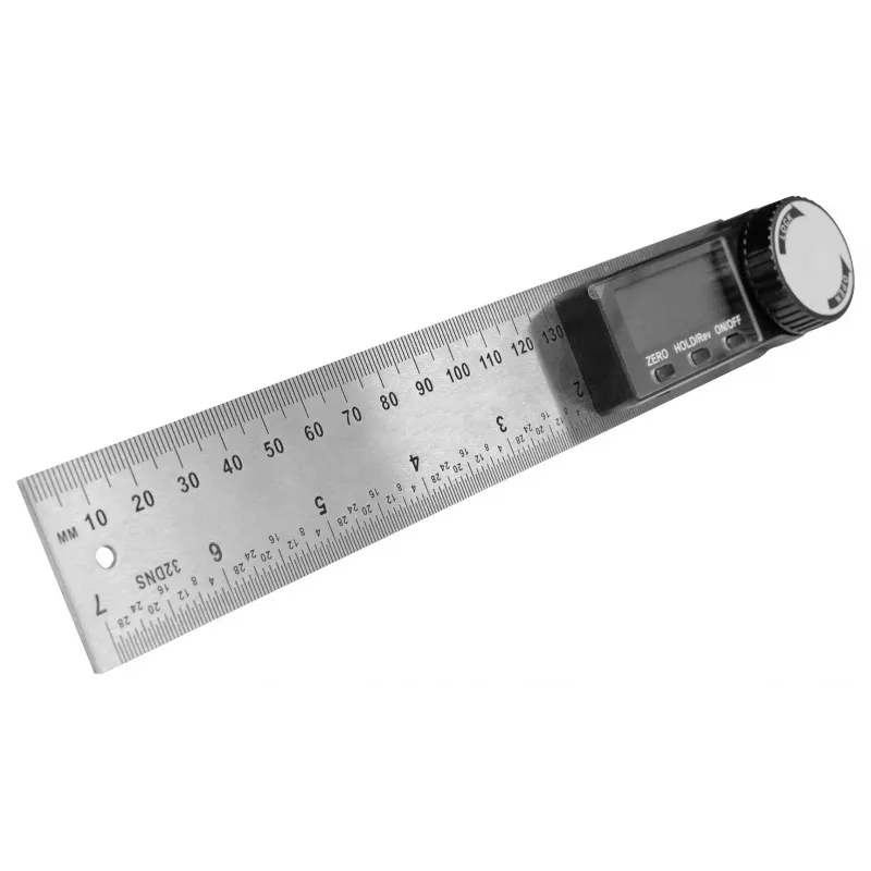 Brüder Mannesmann M81220 Digitaler Winkelmesser 200 x 200 mm 360°