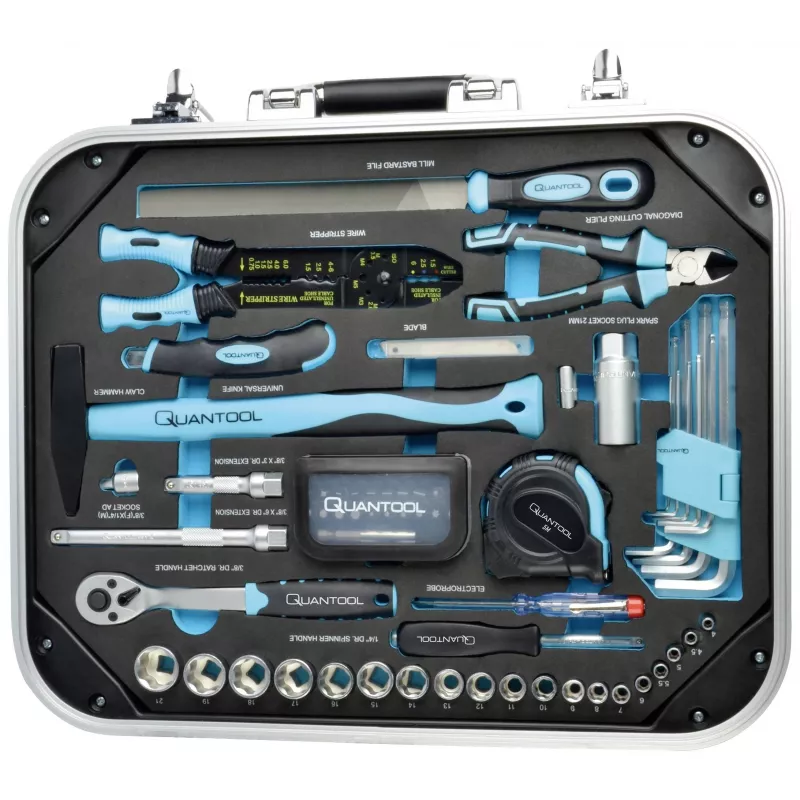BRÜDER MANNESMANN QUANTOOL Q25100 110-teiliges Werkzeugset