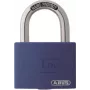 ABUS myLock T65AL/40 Blaues Aluminium-Vorhängeschloss mit gehärtetem Stahlbügel 802829