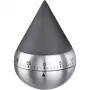 WESTMARK Präsentia Mechanischer Küchentimer, Schwarz/Silber 10932260