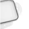 APS Eiswürfelbox mit Deckel, Transparent/Grau, 2er-Set, Polypropylen, spülmaschinenfest 36103