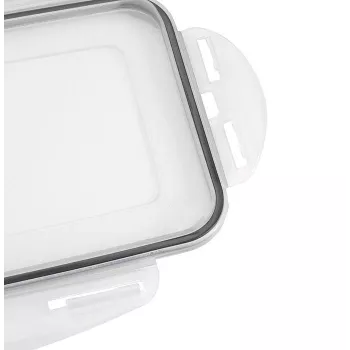 APS Eiswürfelbox mit Deckel, Transparent/Grau, 2er-Set, Polypropylen, spülmaschinenfest 36103