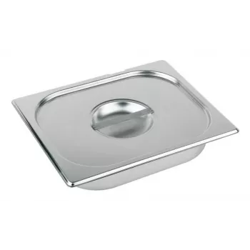 APS GN 1/1 Deckel 530 x 325 x 30 mm Edelstahl, ohne Löffelausschnitt, spülmaschinengeeignet 81195