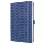 SIGEL Jolie 2027 Buchkalender A5 Indigo Blau, Wochenkalender, fadengebunden, Soft-Touch-Einband 7J101