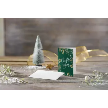 SIGEL DS092 Weihnachtskarten 'Christmas Wishes', DIN A6, 25 Stück