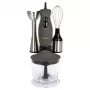 Bomann Stabmixer mit Edelstahlschaft, 400 W, 2 Geschwindigkeiten, Schneebesen, Zerkleinerer (660551)