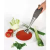 Bomann Stabmixer mit Edelstahlschaft, 400 W, 2 Geschwindigkeiten, Schneebesen, Zerkleinerer (660551)