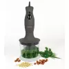 Bomann Stabmixer mit Edelstahlschaft, 400 W, 2 Geschwindigkeiten, Schneebesen, Zerkleinerer (660551)