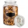 APS Vorratsglas 1,5L Glas mit Glasdeckel und Silikondichtung 82267