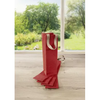 SIGEL Red Coco Papier-Geschenktüten, 10 x 35,5 cm, 5er-Pack (ET012)