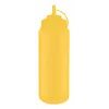 APS Quetschflasche 1025 ml Gelb Polyethylen mit Schraubverschluss und Verschlusskappe 93260