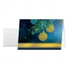Sigel DS065 Weihnachtskarten Golden Glitter mit Umschlägen, DIN A6, 10 Stück
