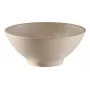 APS NERO Runde Melamin Servierschüssel, 190 mm, Sand, stapelbar, spülmaschinenfest 85412
