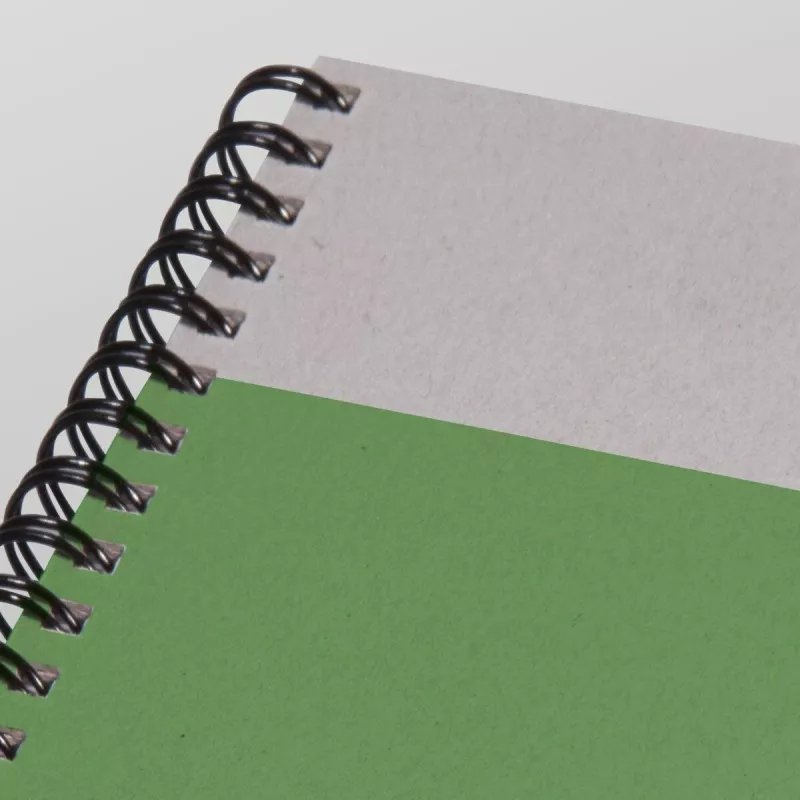 SIGEL Quicknote Impulse Green Notizbuch A5 Blanko, Grün/Grau Softcover, 160 Seiten SN800