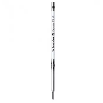 Schneider Express 75 Kugelschreiber – Schwarz Metallic Edelstahl, Medium 7511