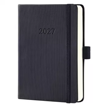SIGEL Conceptum Taschenkalender 2027 Schwarz C2711