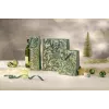 SIGEL GT118 Geschenktüten, Goldene Ornamente auf Grün, 26 x 32 cm, 5er-Pack