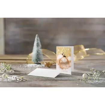 SIGEL DS091 Christmas Joy Weihnachtskarten, DIN A6, 25 Stück