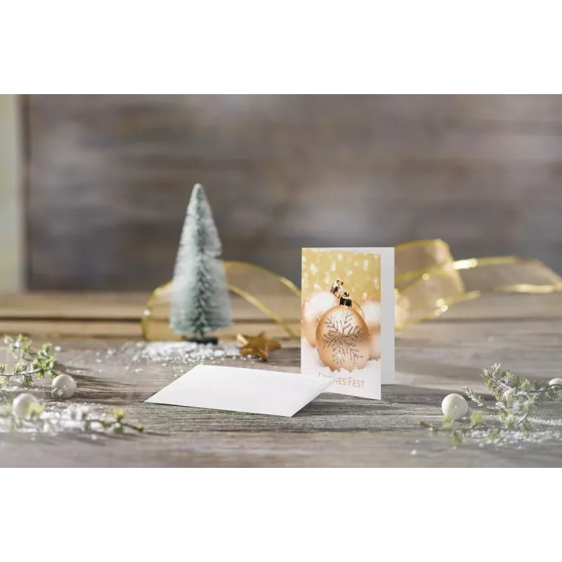 SIGEL DS091 Christmas Joy Weihnachtskarten, DIN A6, 25 Stück
