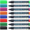 Schneider Maxx 290 Whiteboard- und Flipchart-Marker 8er-Set verschiedene Farben, Rundspitze 2,0-3,0 mm 129098