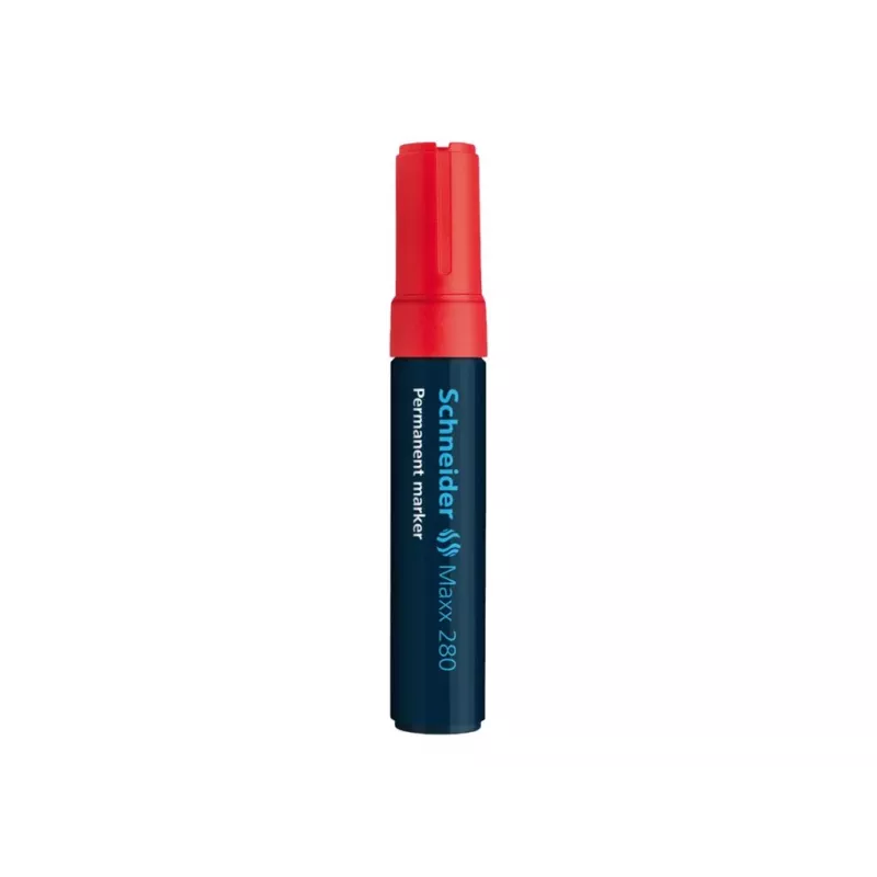 Schneider Maxx 280 Permanentmarker Rot Keilspitze 4-12 mm 128002